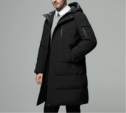 Alex - Longline Winter Jacket | By Mason & Reed London