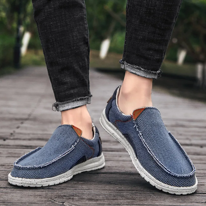 Maxime - Classic Comfort Canvas Loafers | By Mason & Reed London