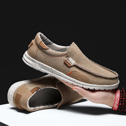 Maxime - Classic Comfort Canvas Loafers | By Mason & Reed London