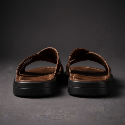 Kent - Classic Cross-Strap Comfort Sandals | By Mason & Reed London