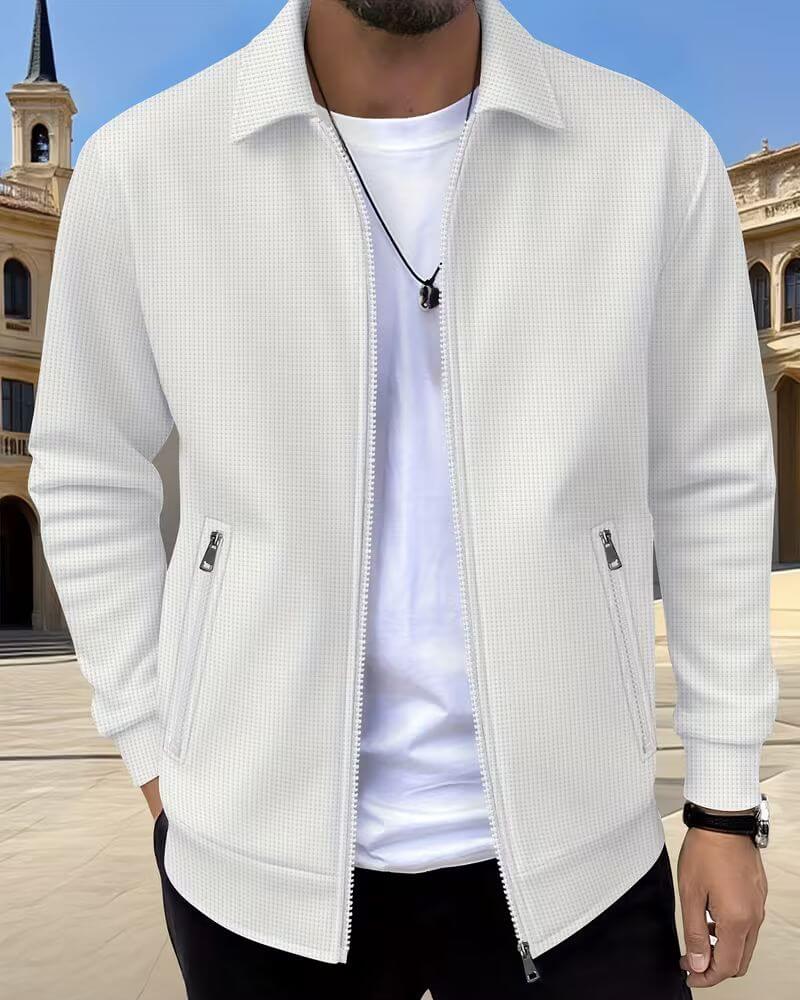 Erik- Modern Textured Jacket | By Mason & Reed London