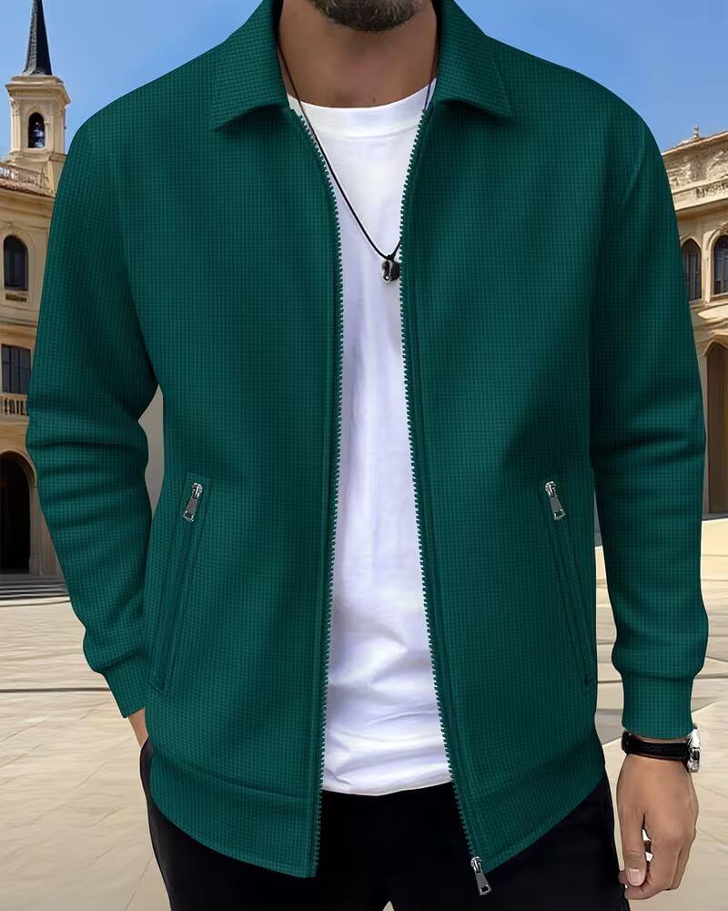 Erik- Modern Textured Jacket | By Mason & Reed London