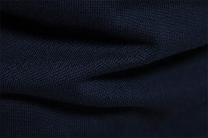 Callen - Stretch Knit Quarter-Zip Sweater | By Mason & Reed London