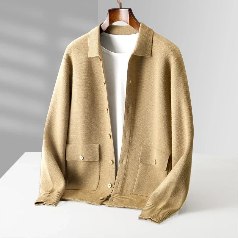 Kerry - Heritage Collared Cardigan | By Mason & Reed London