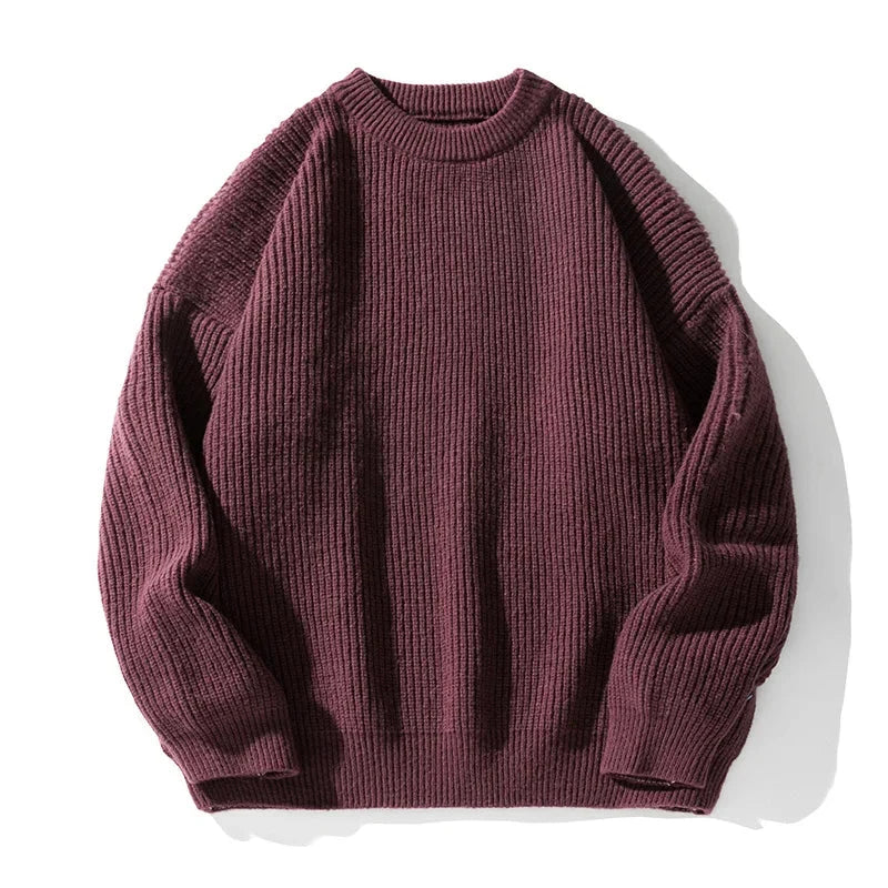 Patrick - Relaxed Ribbed Sweater | By Mason & Reed London