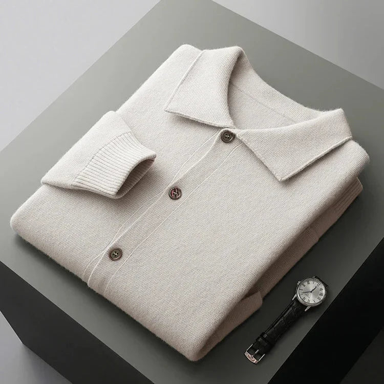 Kerry - Heritage Collared Cardigan | By Mason & Reed London
