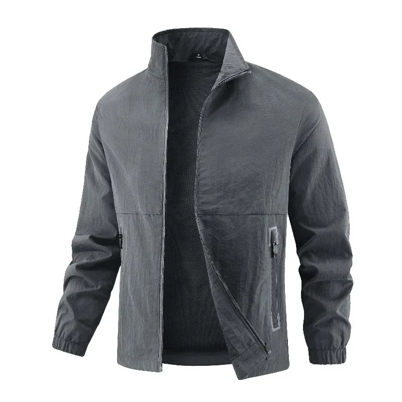 Solomon - Classic Lightweight Zip Jacket | By Mason & Reed London
