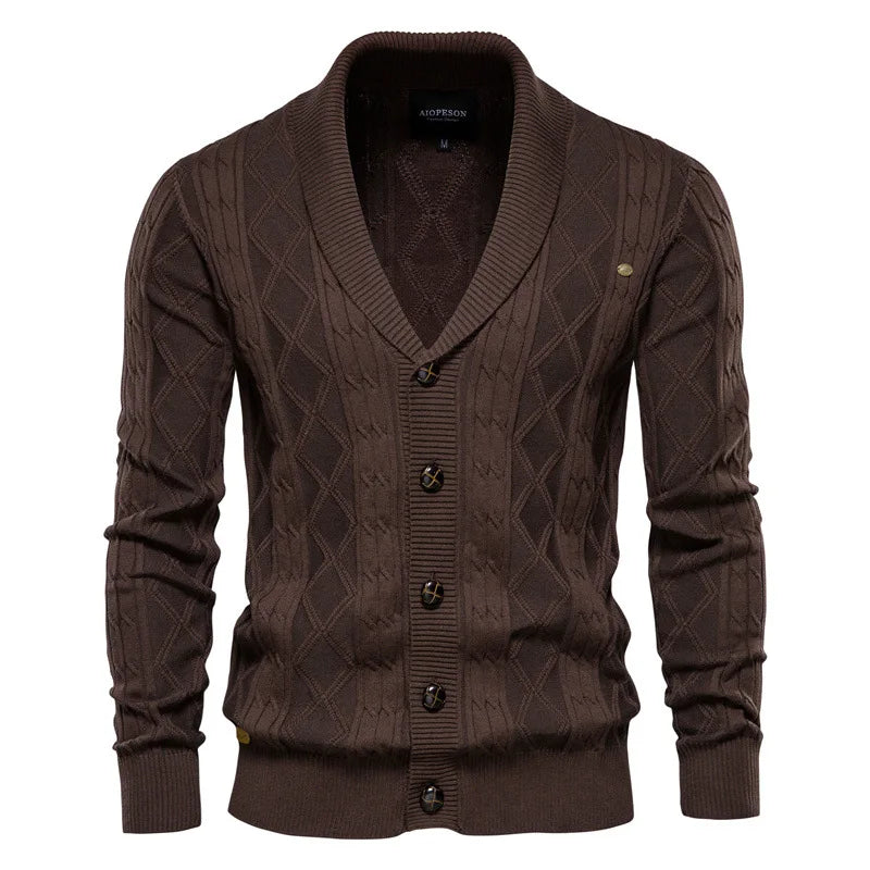 Earl - Classic Textured Sweater | By Mason & Reed London