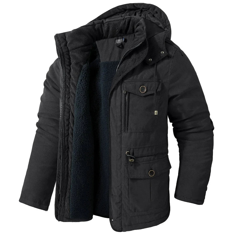 Bob - Warm Hooded Parka | By Mason & Reed London