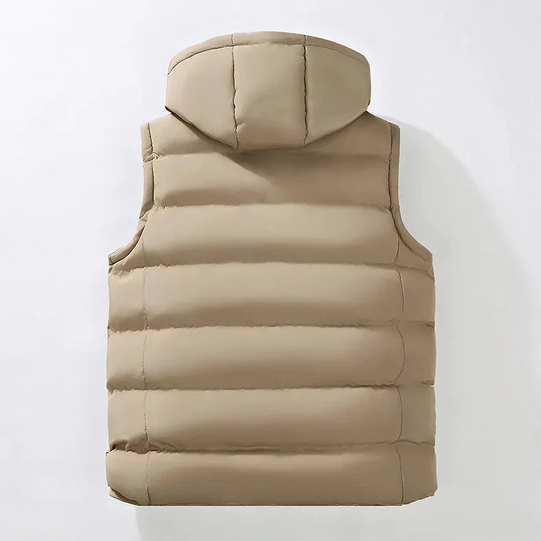 Edwin - All-Season Hooded Vest | By Mason & Reed London