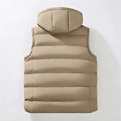 Edwin - All-Season Hooded Vest | By Mason & Reed London
