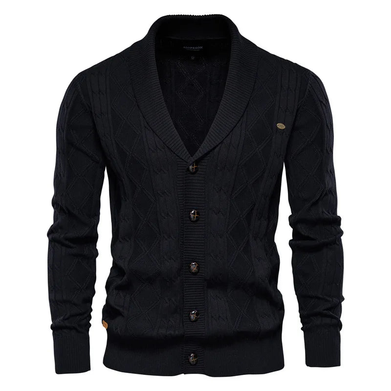 Earl - Classic Textured Sweater | By Mason & Reed London