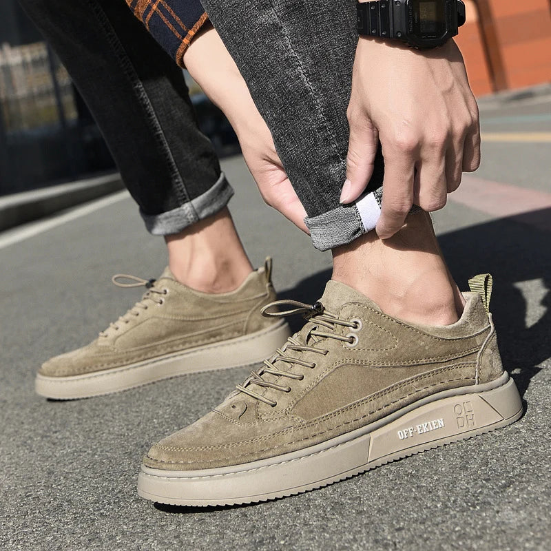 Stuart - Retro Comfort Lace-Up Shoes | By Mason & Reed London