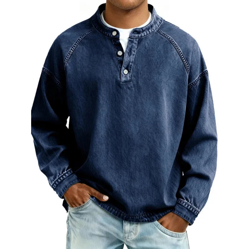 Benson - Timeless Casual Long Sleeve Shirt | By Mason & Reed London