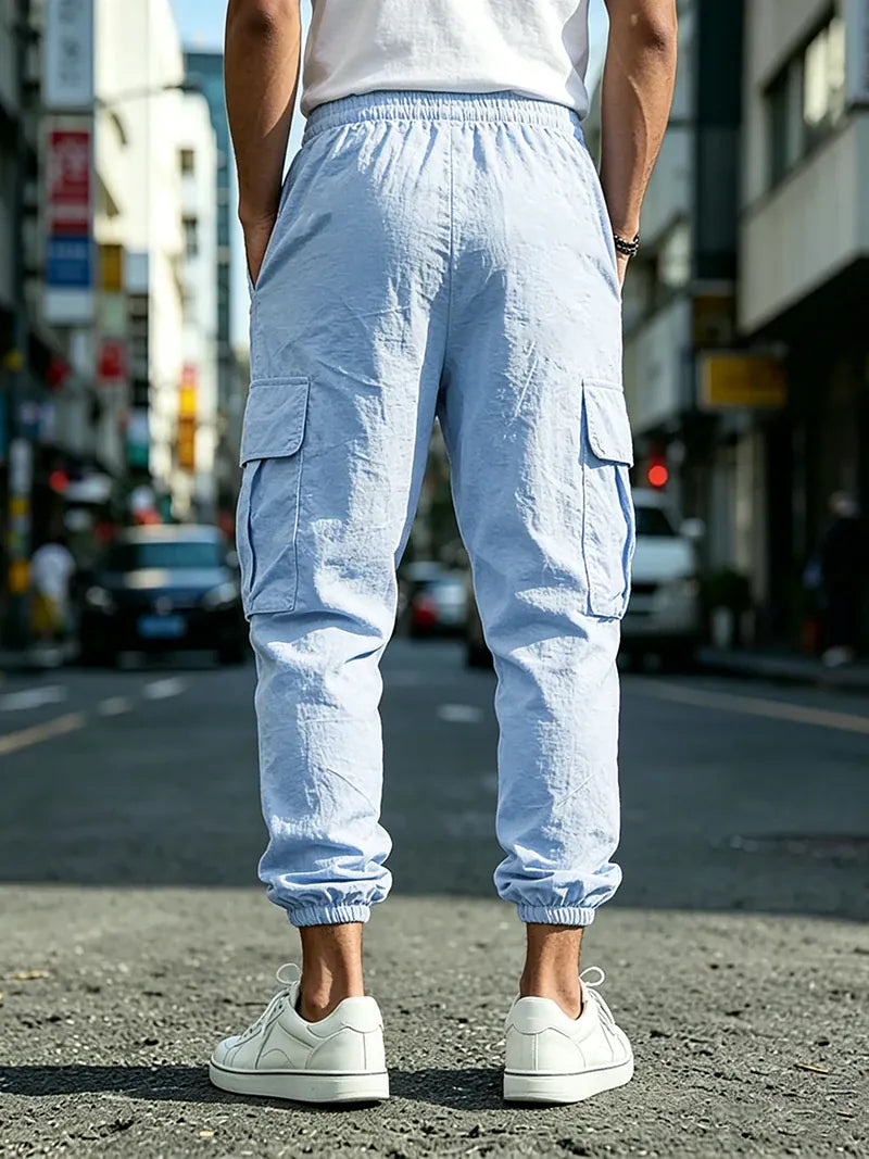 Nash -Coastal Utility Cargo Pants | By Mason & Reed London