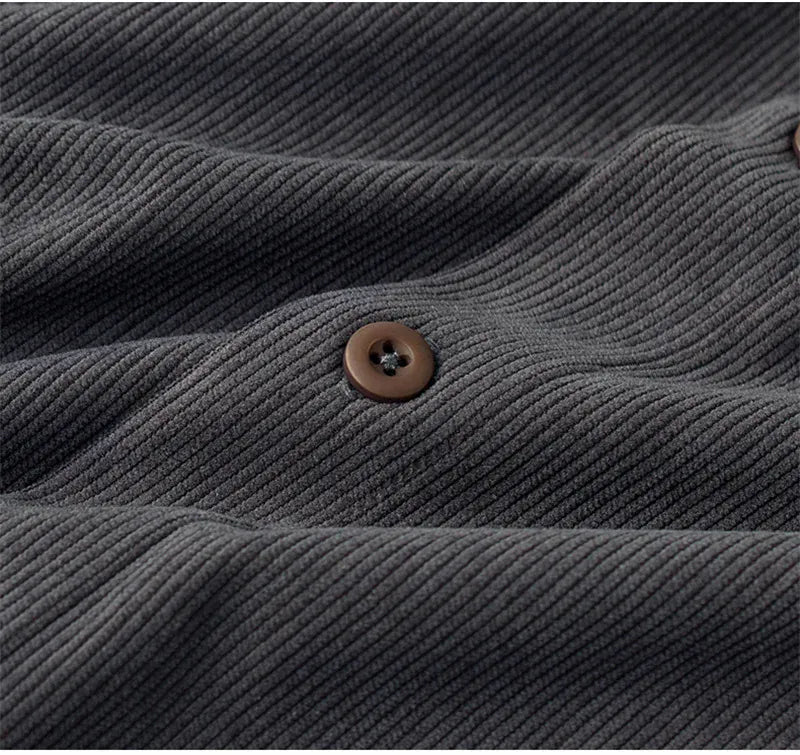 Slater - Classic Corduroy Button-Up Shirt | By Mason & Reed London