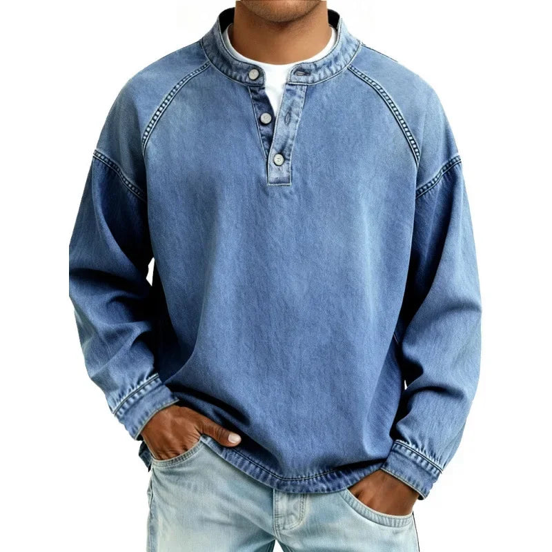 Benson - Timeless Casual Long Sleeve Shirt | By Mason & Reed London