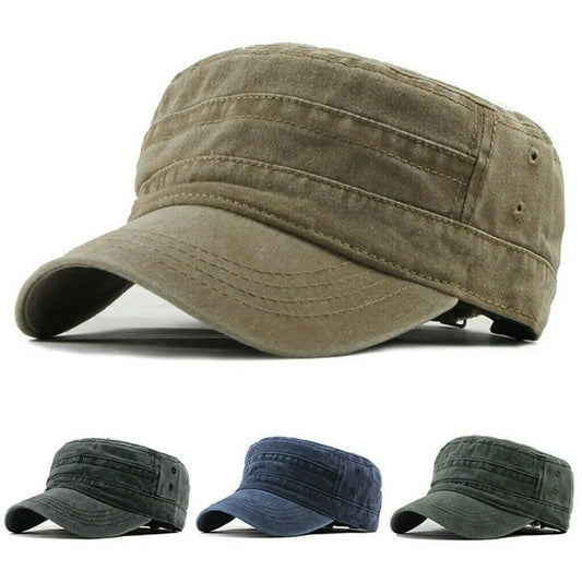 Lars - Vintage Field Cadet Cap | By Mason & Reed London