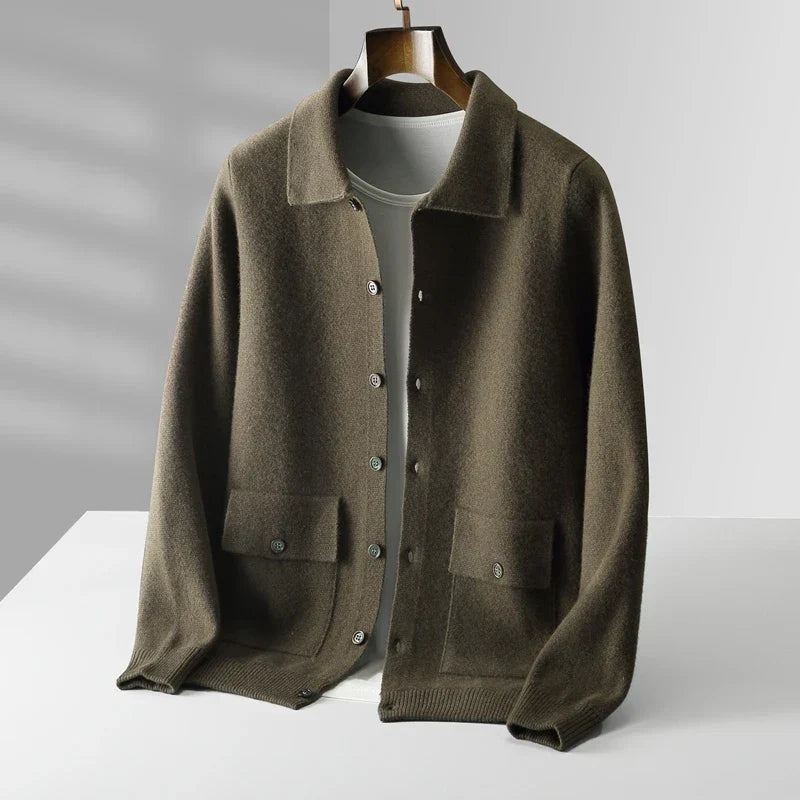 Kerry - Heritage Collared Cardigan | By Mason & Reed London