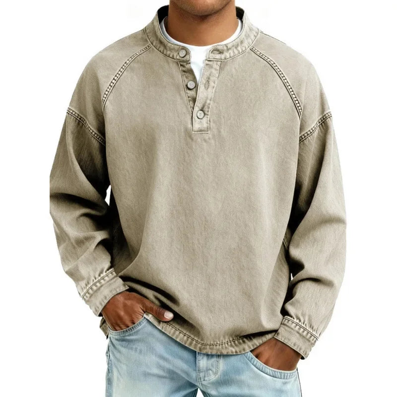 Benson - Timeless Casual Long Sleeve Shirt | By Mason & Reed London