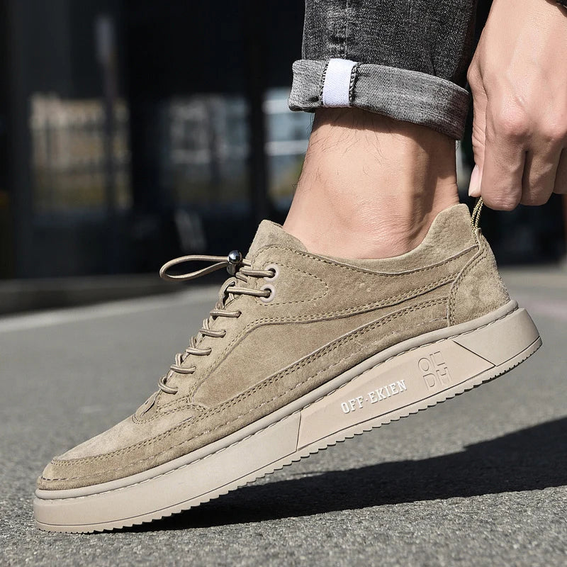 Stuart - Retro Comfort Lace-Up Shoes | By Mason & Reed London