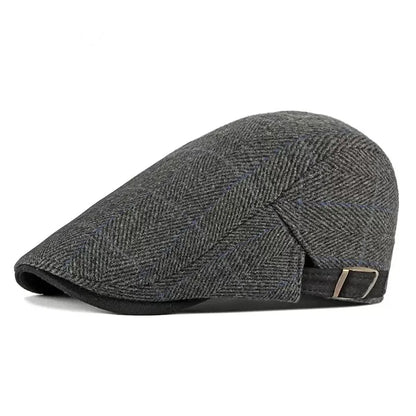 Kasper - Vintage Plaid Oxford Cap | By Mason & Reed London