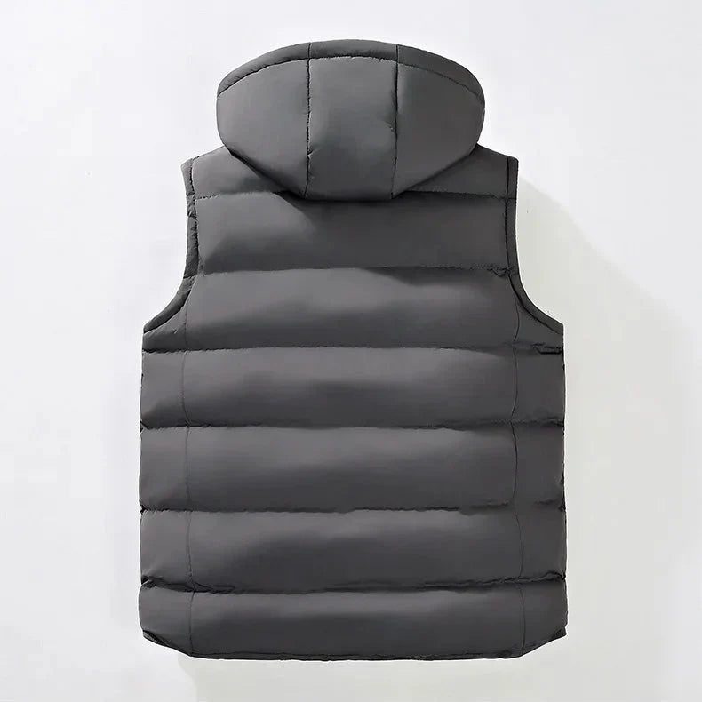 Edwin - All-Season Hooded Vest | By Mason & Reed London