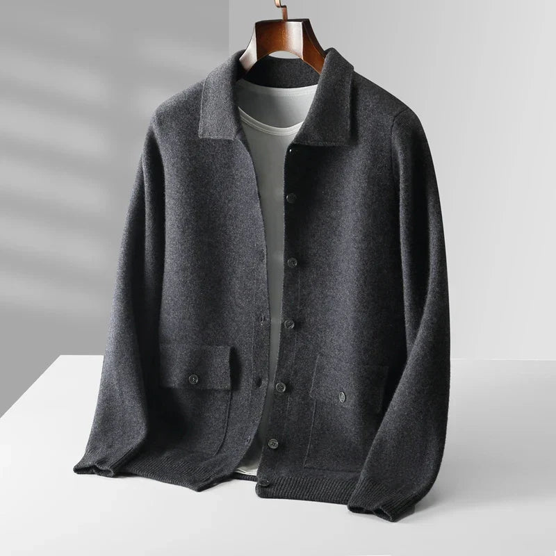 Kerry - Heritage Collared Cardigan | By Mason & Reed London