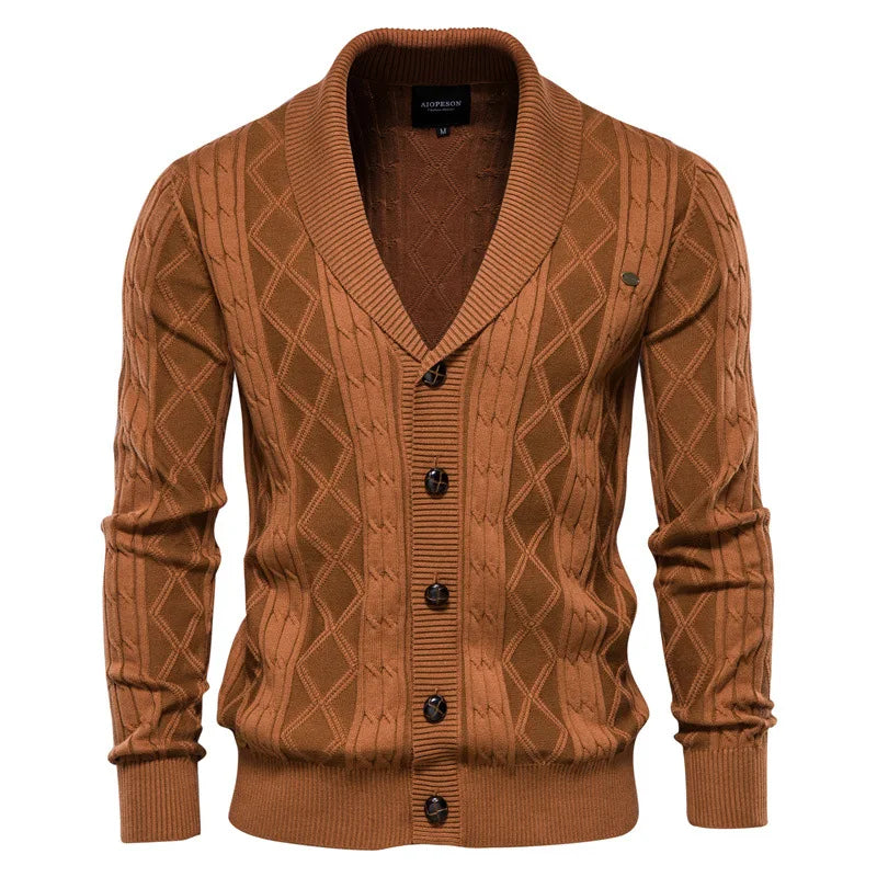 Earl - Classic Textured Sweater | By Mason & Reed London