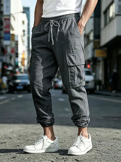 Nash -Coastal Utility Cargo Pants | By Mason & Reed London