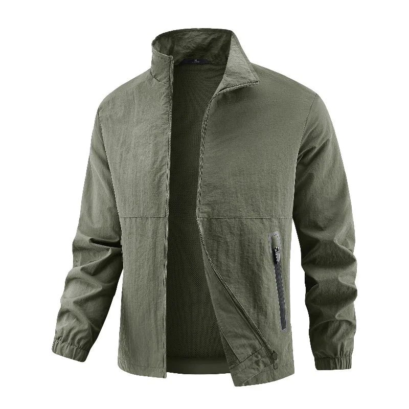 Solomon - Classic Lightweight Zip Jacket | By Mason & Reed London