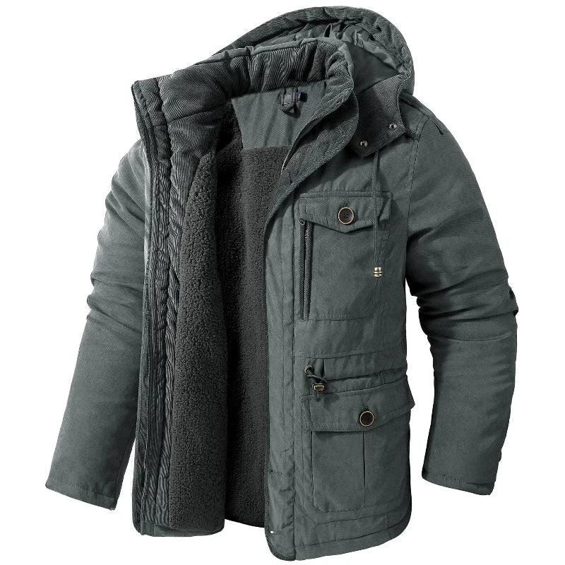 Bob - Warm Hooded Parka | By Mason & Reed London