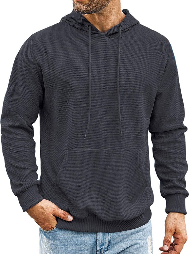 Wesley - Waffle Knit Hoodie | By Mason & Reed London