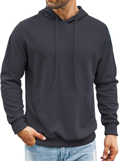 Wesley - Waffle Knit Hoodie | By Mason & Reed London