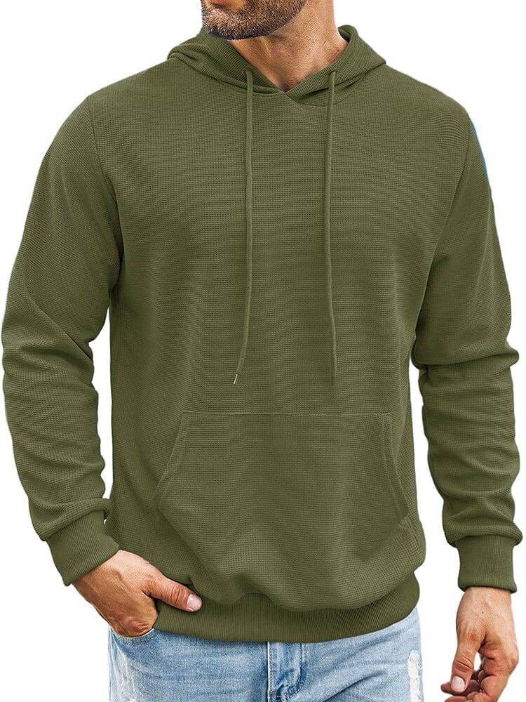 Wesley - Waffle Knit Hoodie | By Mason & Reed London
