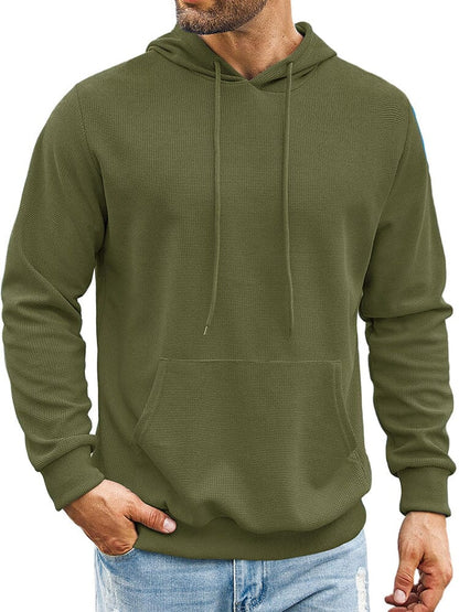 Wesley - Waffle Knit Hoodie | By Mason & Reed London