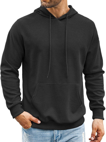 Wesley - Waffle Knit Hoodie | By Mason & Reed London