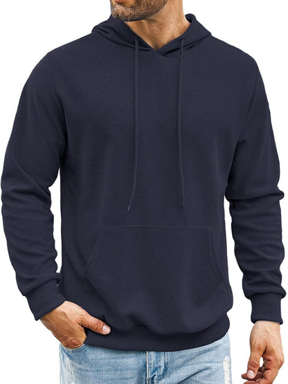 Wesley - Waffle Knit Hoodie | By Mason & Reed London