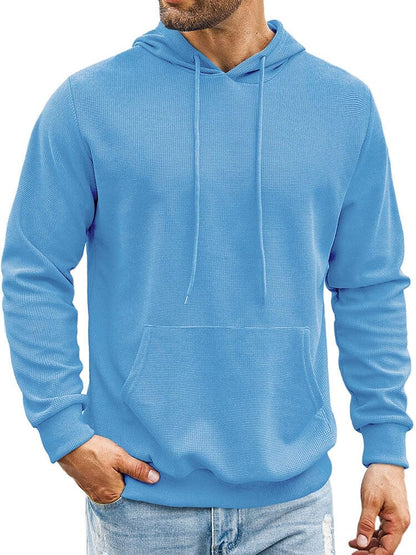 Wesley - Waffle Knit Hoodie | By Mason & Reed London