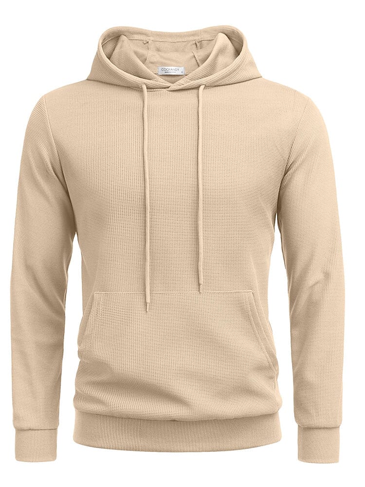 Wesley - Waffle Knit Hoodie | By Mason & Reed London