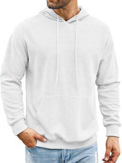 Wesley - Waffle Knit Hoodie | By Mason & Reed London
