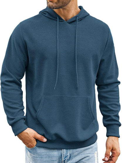 Wesley - Waffle Knit Hoodie | By Mason & Reed London