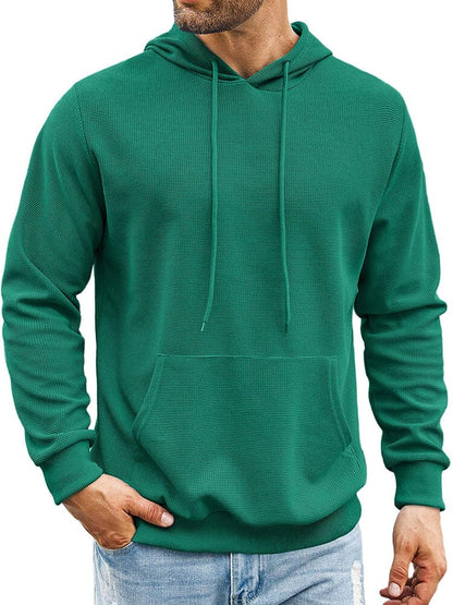 Wesley - Waffle Knit Hoodie | By Mason & Reed London