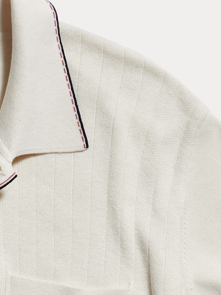 Jerry - Soft Breathable Knit Polo Shirt | By Mason & Reed London