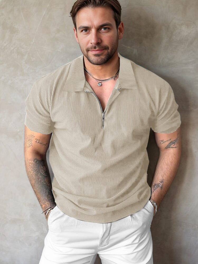 Will - Corduroy Polo Shirt | By Mason & Reed London