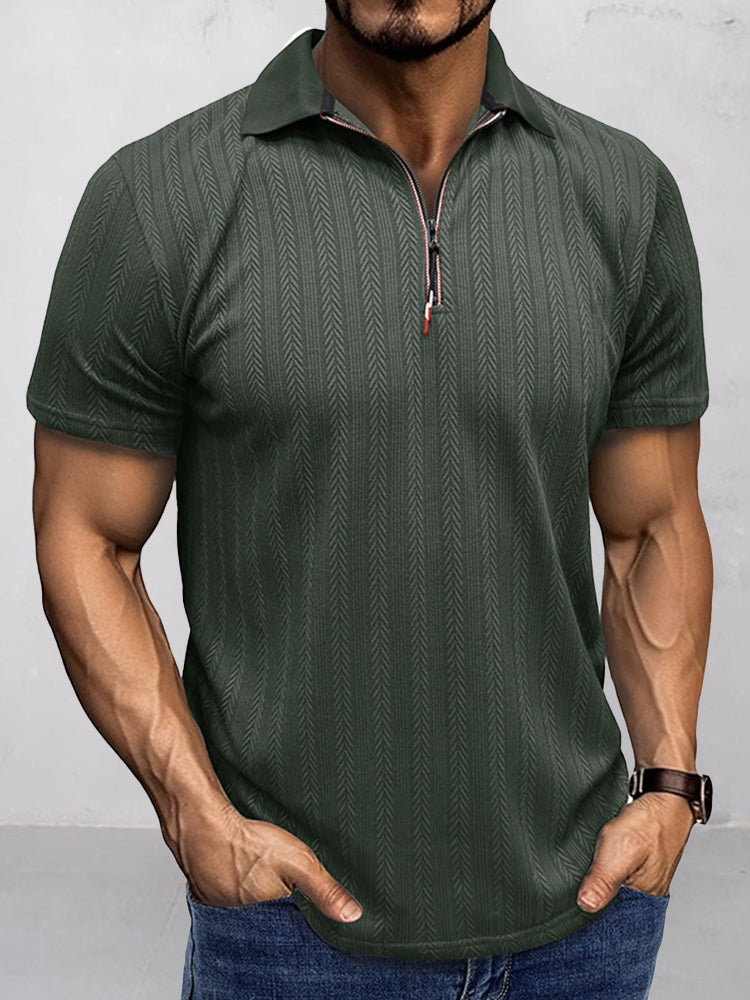 Esteban - Breathable Summer Knit Polo Shirt | By Mason & Reed London