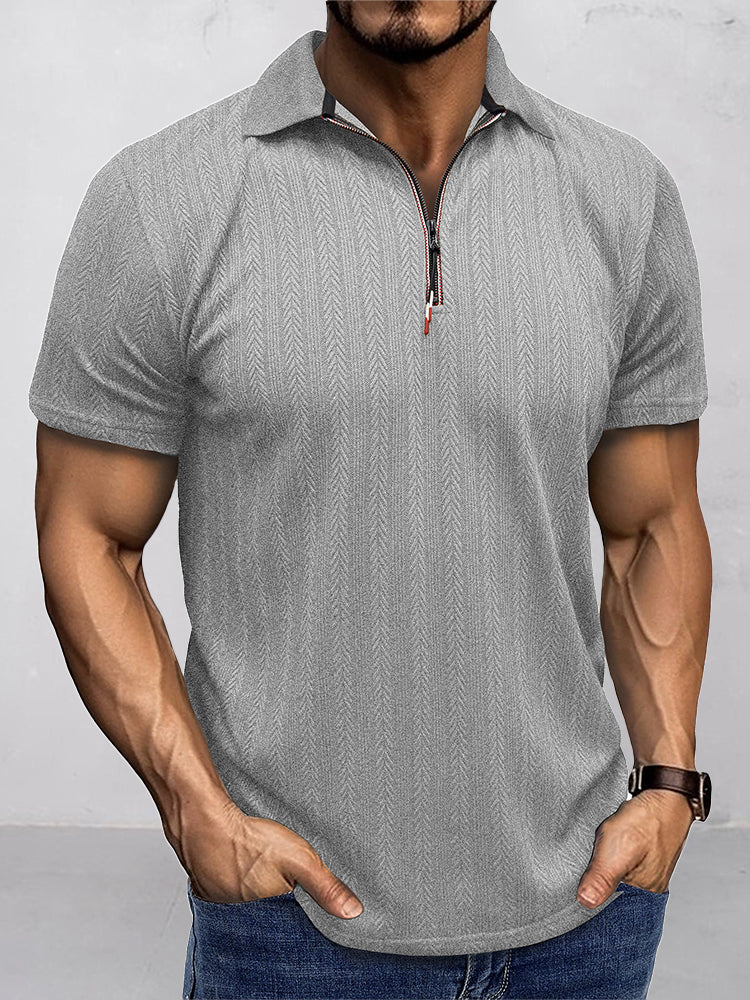 Esteban - Breathable Summer Knit Polo Shirt | By Mason & Reed London