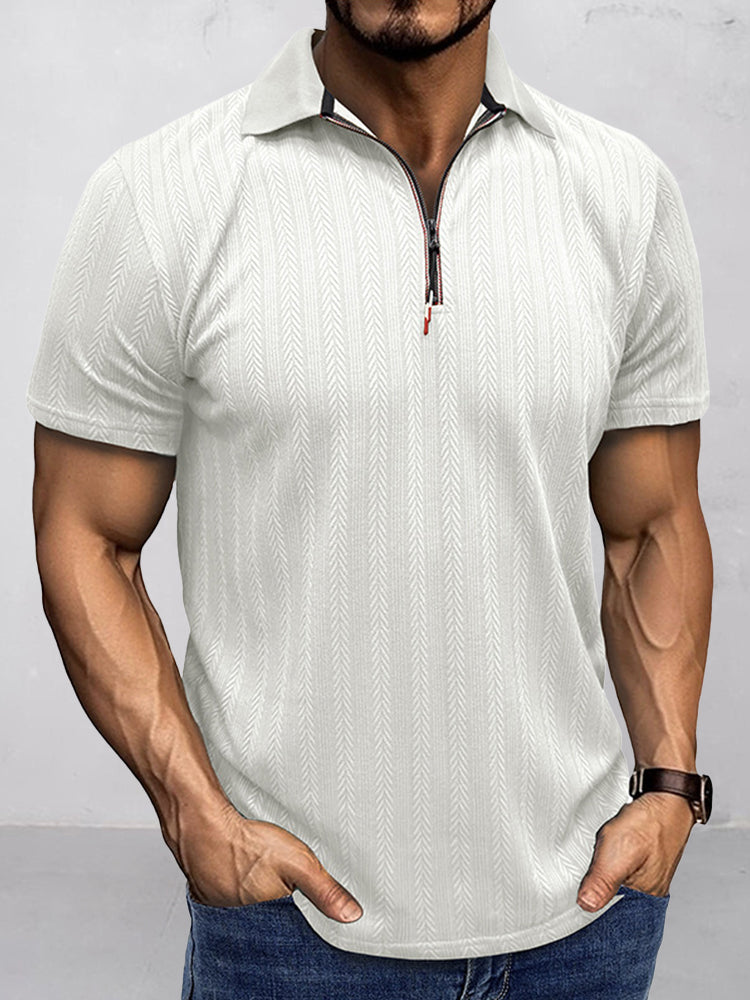 Esteban - Breathable Summer Knit Polo Shirt | By Mason & Reed London