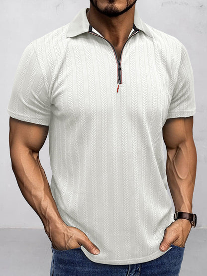 Esteban - Breathable Summer Knit Polo Shirt | By Mason & Reed London