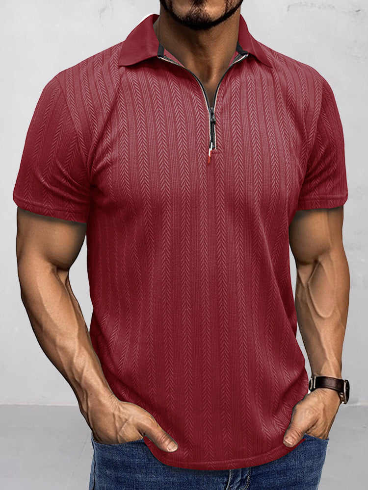 Esteban - Breathable Summer Knit Polo Shirt | By Mason & Reed London